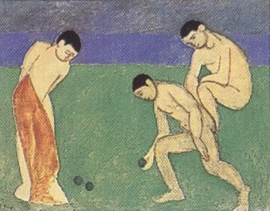 Henri Matisse The Boules Players (mk35) oil painting image
